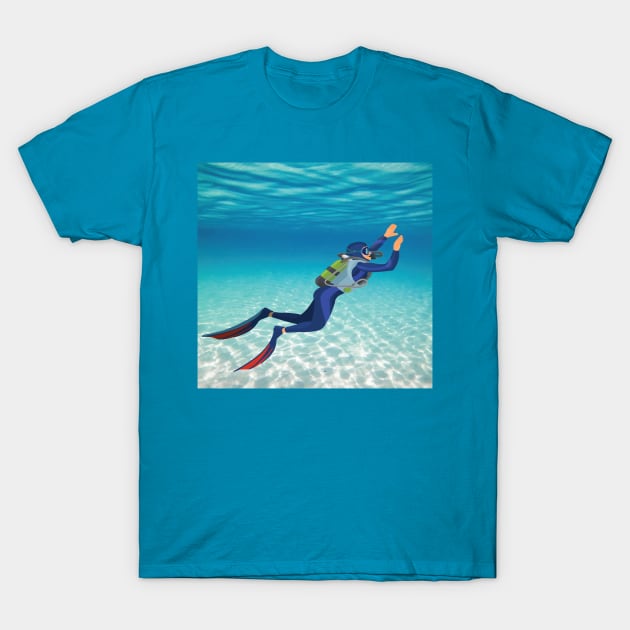 Water world T-Shirt by ZAARA